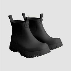 Holzweiler Andy rubber ankle rain boots black